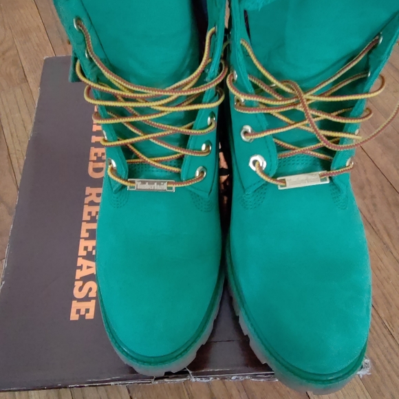 Timberland boots limited edition Celtic NBA - Picture 4 of 6